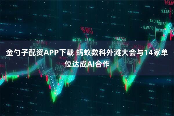 金勺子配资APP下载 蚂蚁数科外滩大会与14家单位达成AI合作