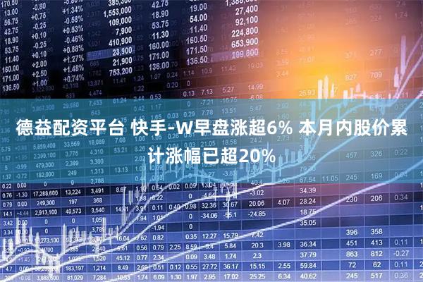 德益配资平台 快手-W早盘涨超6% 本月内股价累计涨幅已超20%
